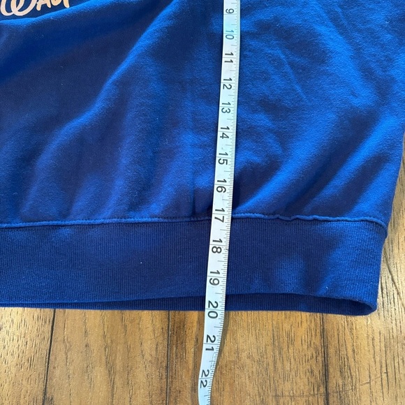 Walt Disney World 50th Anniversary Cropped Hoodie Sweatshirt, Medium, Blue - Picture 8 of 9